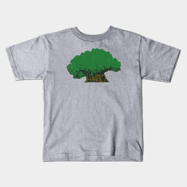 Life Tree AK Kids T-Shirt by Jbags